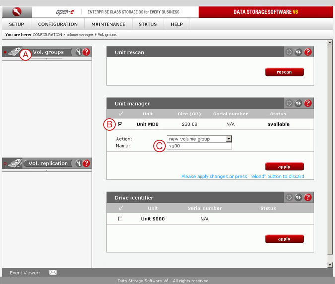 Connect to a DSS V6 iSCSI Target volume from a MS Windows - Configure the DSS V6 - pic 2