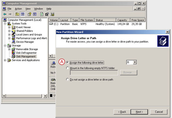 Connect to a DSS V6 iSCSI Target volume from a MS Windows - Initialize the disk from iSCSI target - pic 19