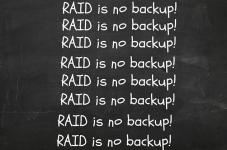 RAID is no backup