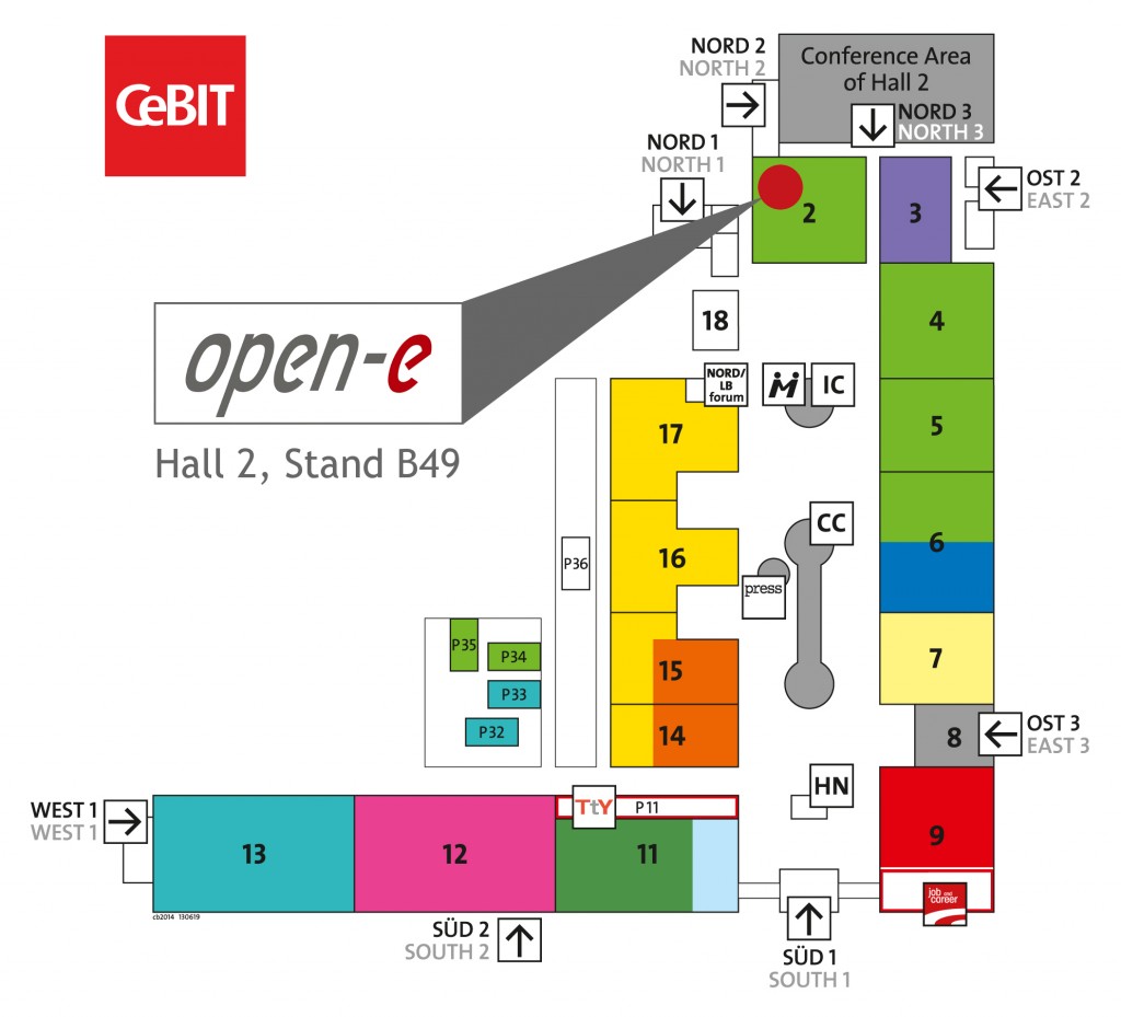 CeBIT-location
