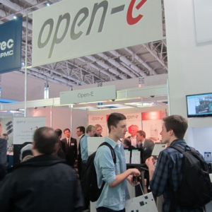 Open-E booth at CeBIT 2014
