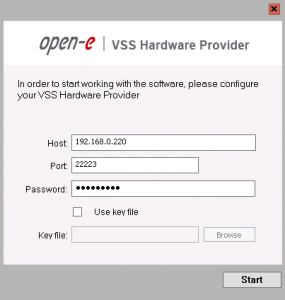Virtual Shadow Copy Service