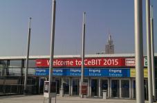 CeBIT 2015 entrance