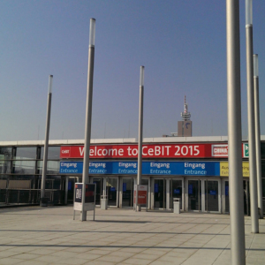 CeBIT 2015 entrance