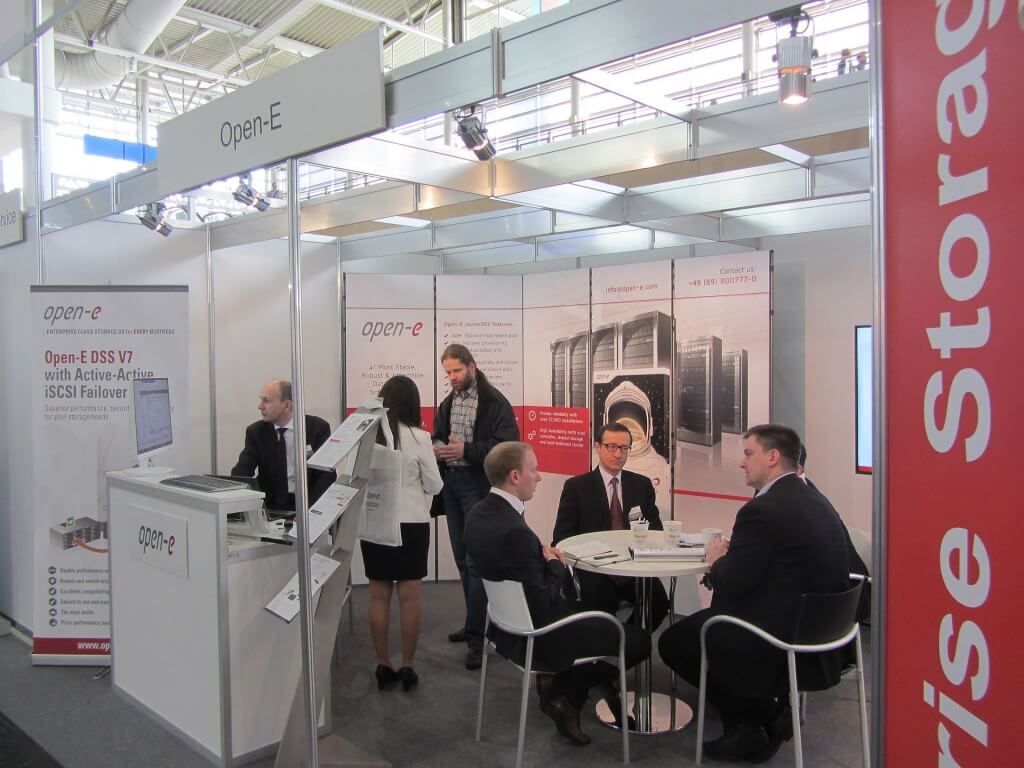 Meetings at Open-E CeBIT