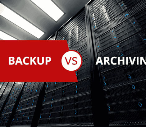 Backup vs. Archiving