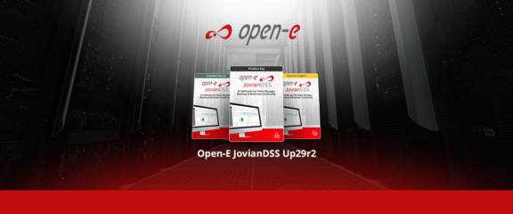 Open-E JovianDSS Up29r2 Version is Ready to be Installed!