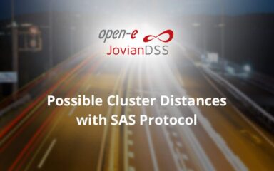 Cluster Distances with SAS Protocol