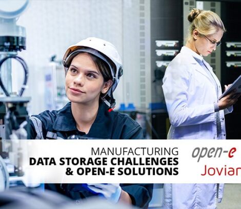 Open-E solutions for manufacturing data storage challenges