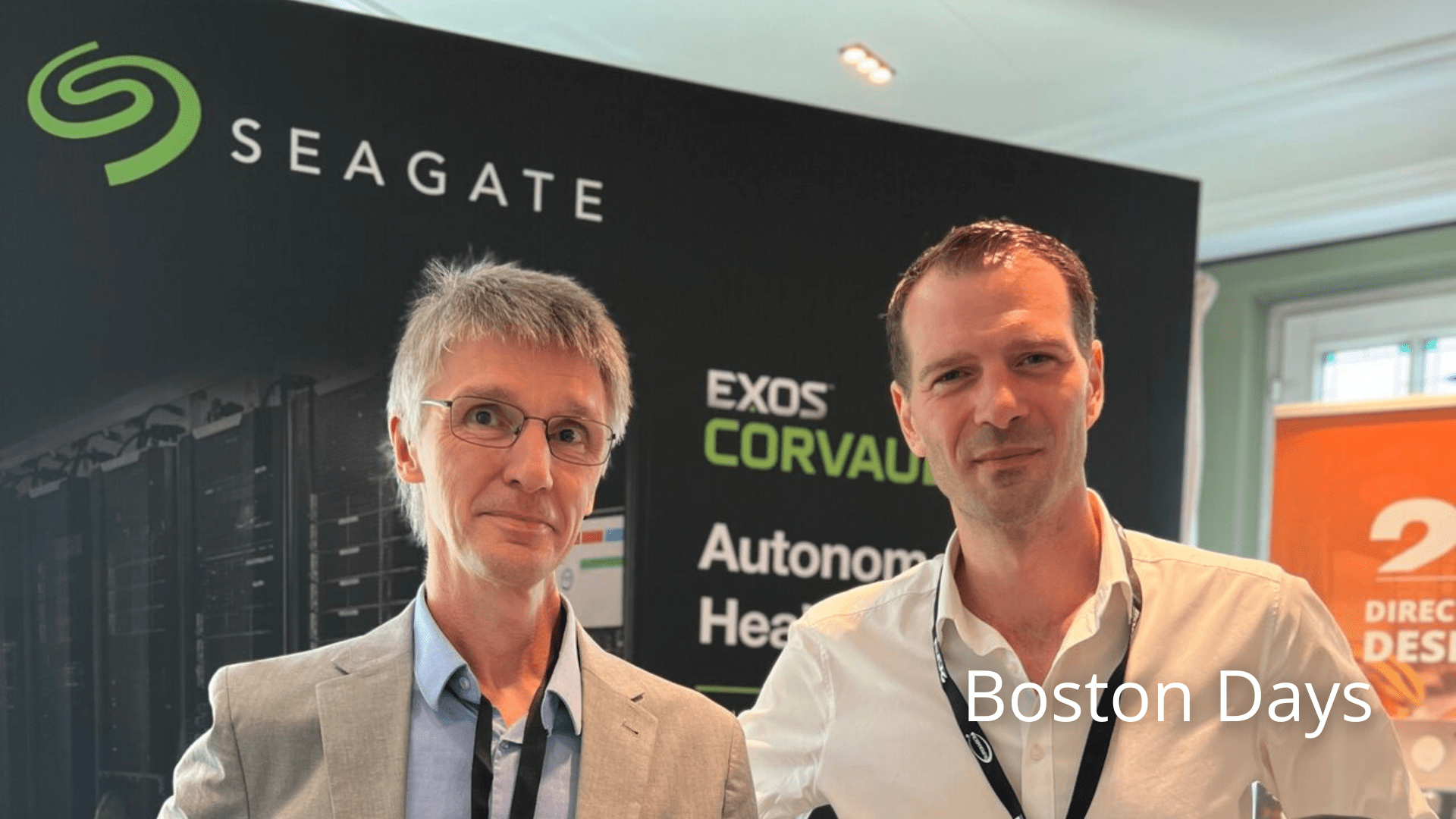 Boston Days 2023 Seagate and Open-E employees