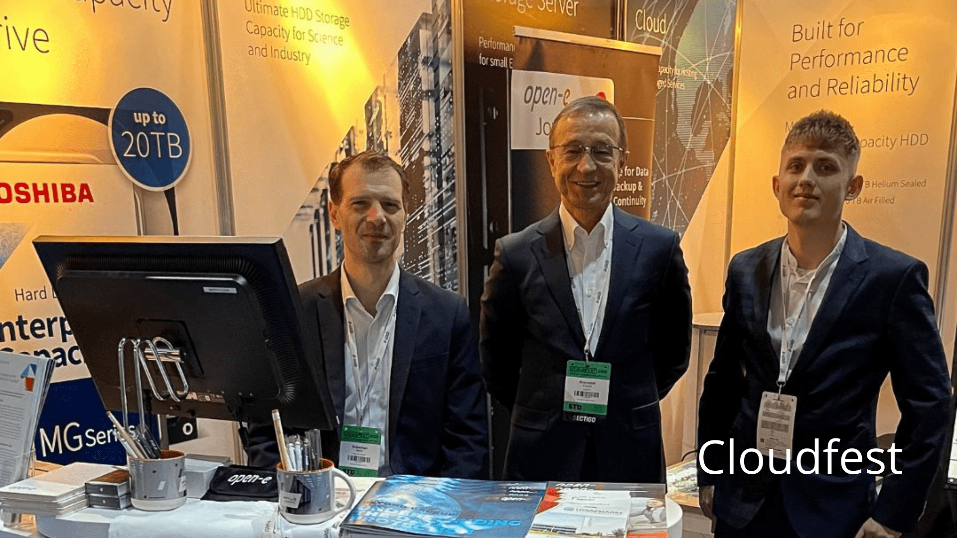 Cloudfest 2023 Open-E team