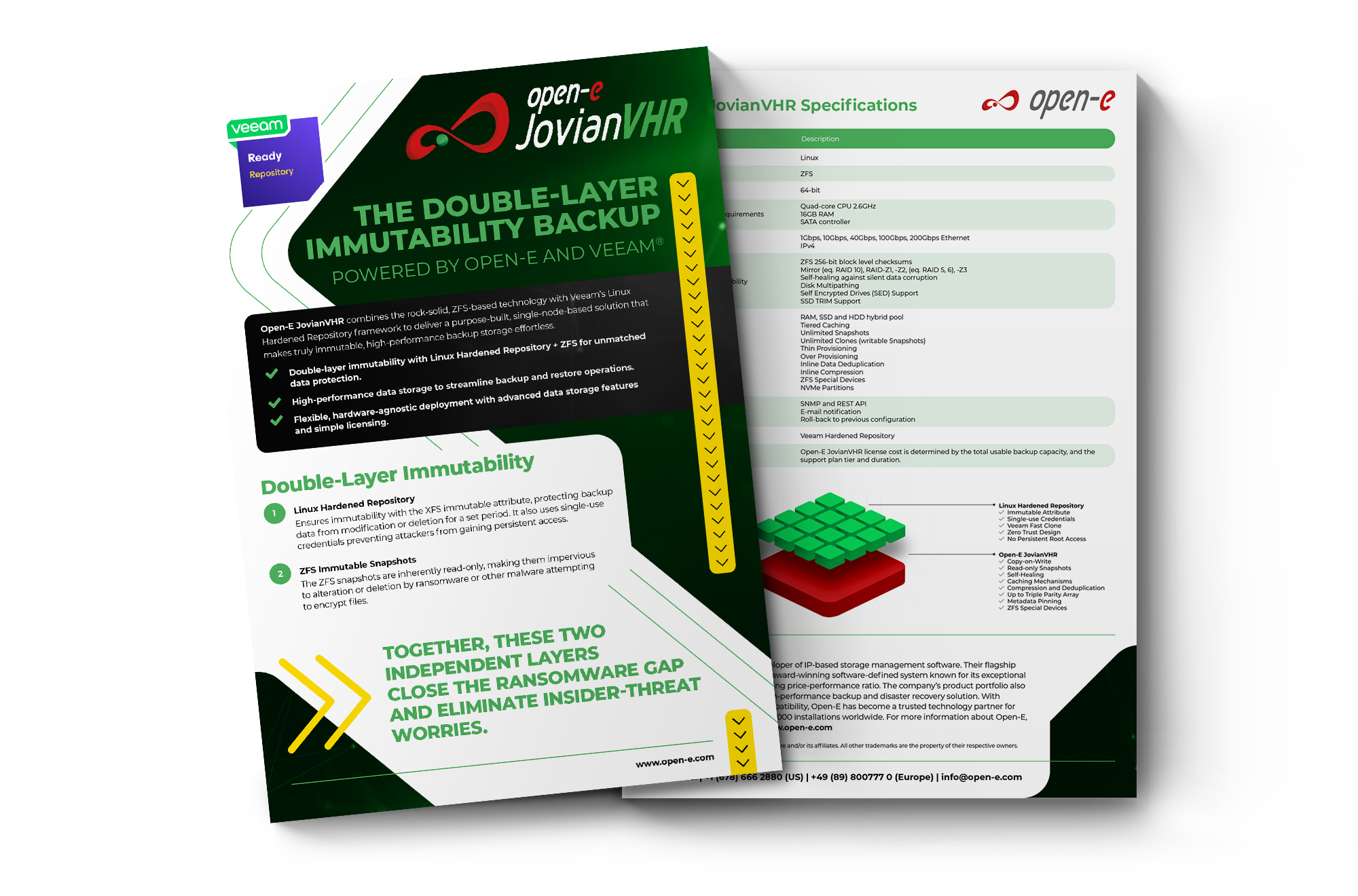 Open-E JovianVHR DataSheet