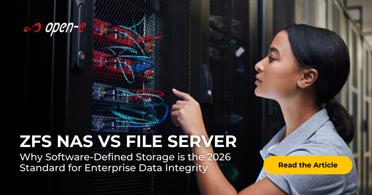 Server Nas File Management ZFS NAS SDS vs Traditional File Server For Enterprise