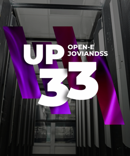 Open-E JovianDSS running data storage systems in a server room