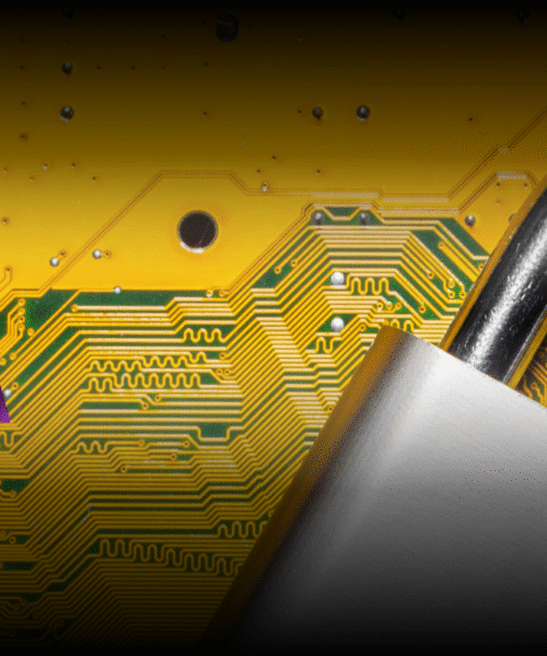 Open-E JovianDSS Up33 logo on yellow background with a padlock