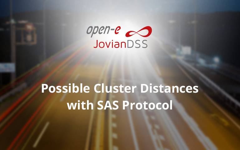 Cluster Distances with SAS Protocol