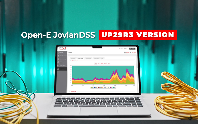 Open-E JovianDSS Up29r3 Version