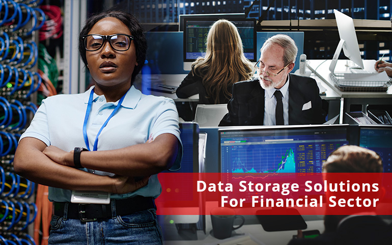 Data storage challenges in the Financial sector open-e solutions