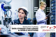 Open-E solutions for manufacturing data storage challenges