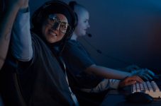People playing online games
