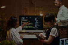 IT Team using Data Storage Software by Open-E