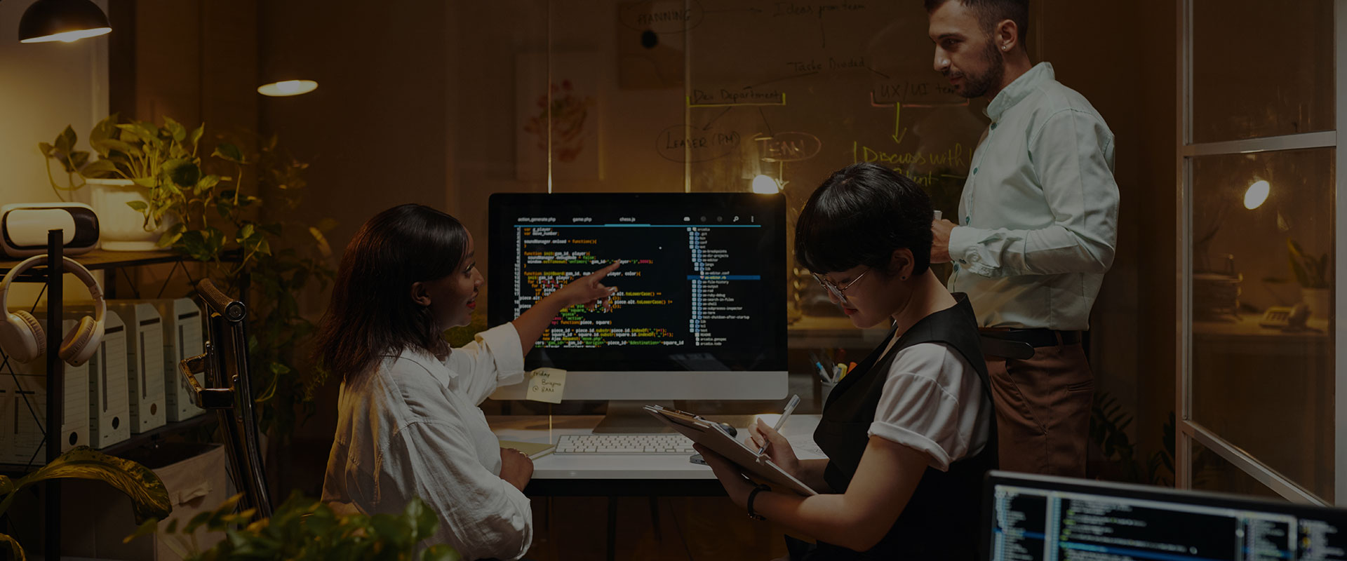 IT Team using Data Storage Software by Open-E
