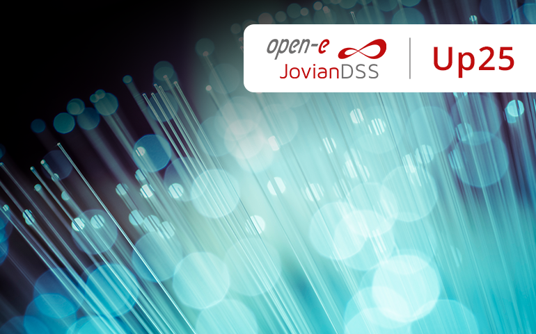 Software Update: Get Open-E JovianDSS up25