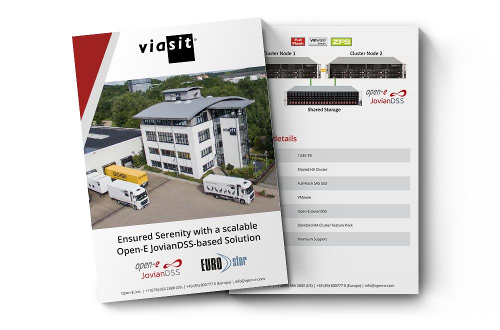 Ensured Serenity with a Scalable Open-E JovianDSS-based Solution
