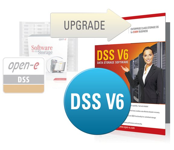 Open-E Data Storage Products Archive | Open-E Upgrade DSS to DSS V6
