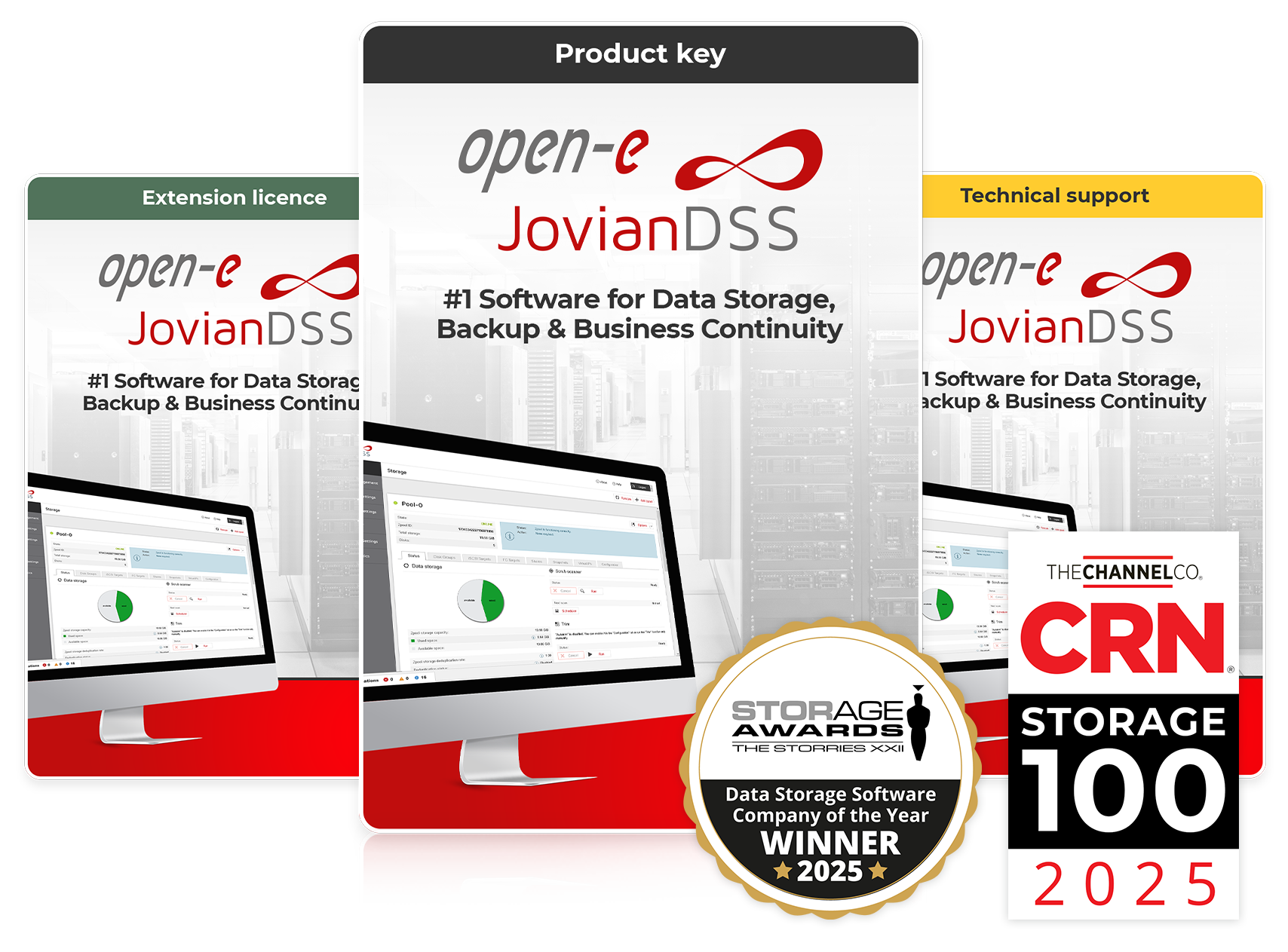 Open-E JovianDSS Data Storage 2024 CRN Awarded