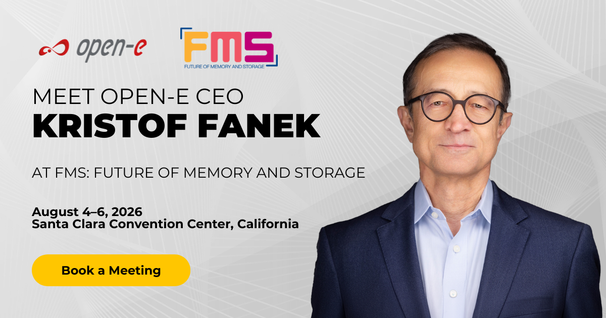 Open-E at FMS 2026 | Meet with our CEO!