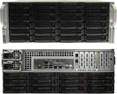 Nextron 4U 36 disk Storageserver