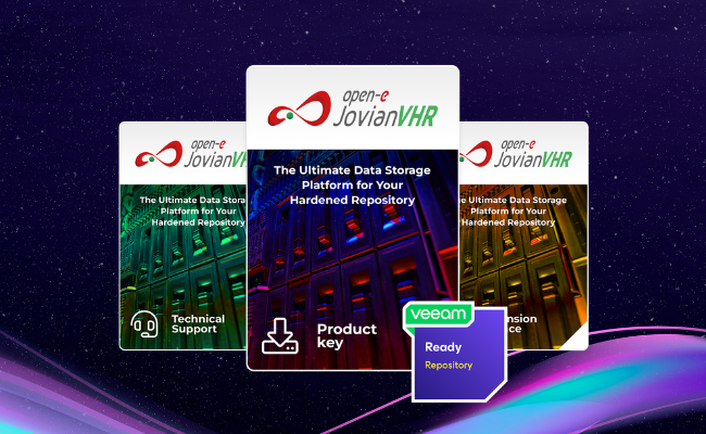 Open-E JovianVHR Up02: Hardened Repository Evolved
