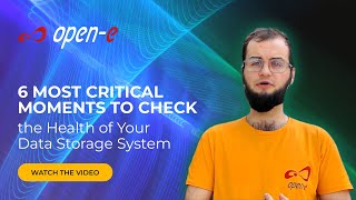 6 Most Critical Moments to Check the Health of Your Data Storage System