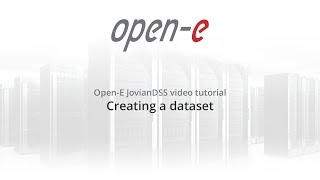 Creating an NFS share - step 1/2 creating a dataset