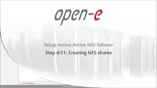 Creating NFS shares