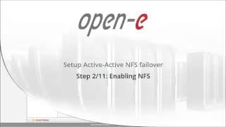 Enabling NFS