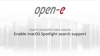 Enable macOS Spotlight search support