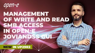 Manage User Access For Reading and Writing Data in Open-E JovianDSS (Up29r2)