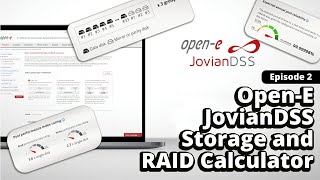 Open-E JovianDSS Storage & RAID Calculator | Single Node (Mirroring)