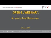 All about the Open-E Support plans