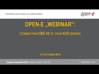 Connecting DSS V6 to your ADS server