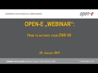 How to activate your DSS V6
