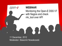 Monitoring the Open-E DSS V7 with Nagios and check_mk tool over Open-E DSS V7 API