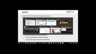 Open-E DSS V7 HA Cluster Maintenance Mode