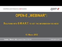 Solutions with S.M.A.R.T. to get the information you need