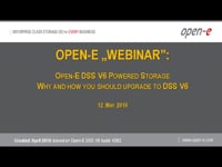 Why and how you should upgrade to DSS V6