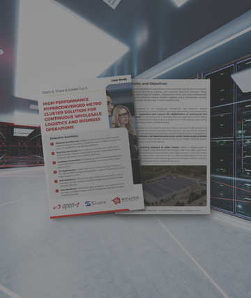 High-Performance Hyperconverged Metro Cluster Solution for Sipafer S.p.A.