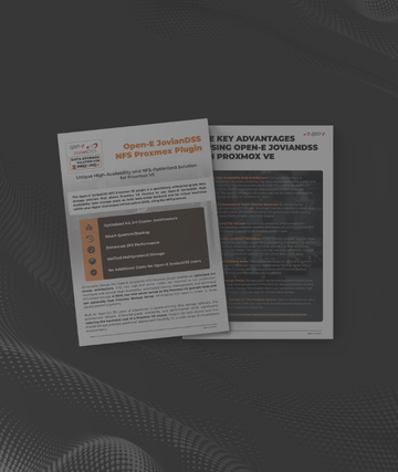 Open-E NFS Plugin for Proxmox VE Data Sheet