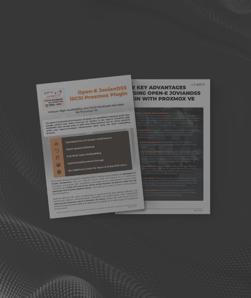 Open-E iSCSI Plugin for Proxmox VE Data Sheet